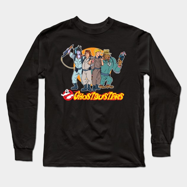 Ghostbusters Long Sleeve T-Shirt by AlanSchell76